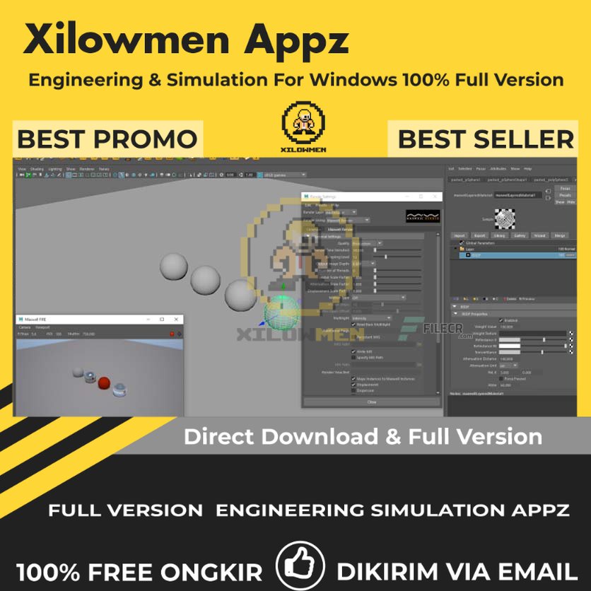 [Full Version] NextLimit Maxwell Pro Engineering Software Lifetime Win OS