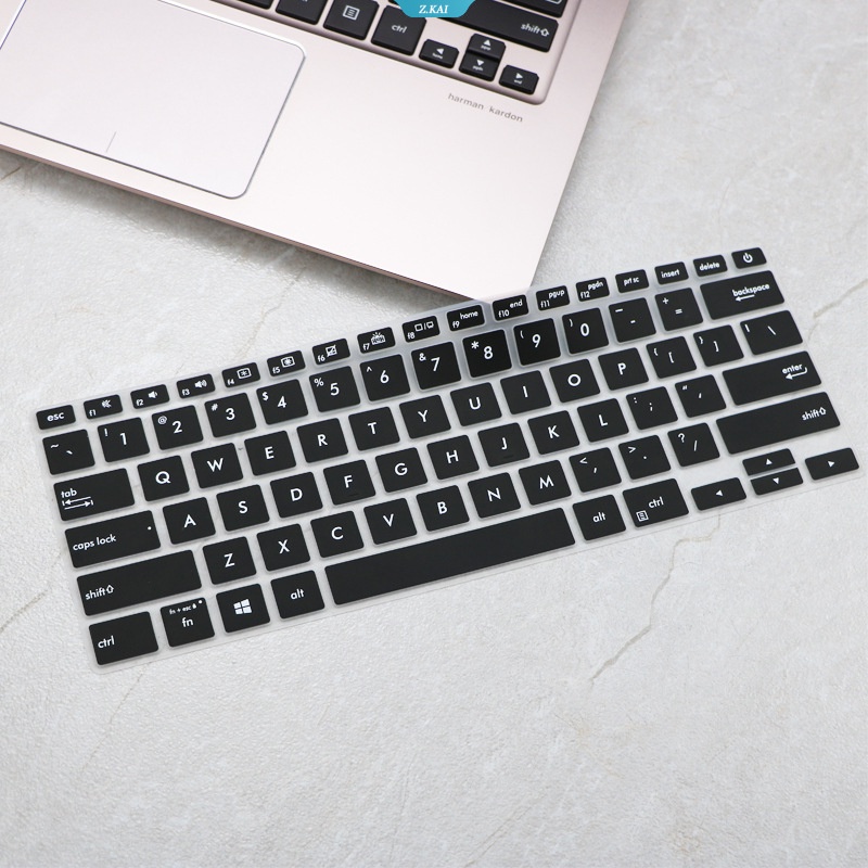 1 PC keyboard covers 14 Inch laptop silicone skin protection Asus Asus Deluxe13 Zenbook 13.3 Inch Ux333 Ti ệ n D ụ ng laptop dustproof film 【 ZK 】