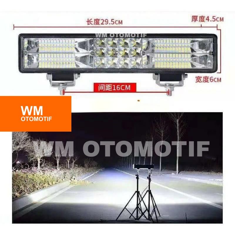 Lampu Tembak 24 Volt LED CWL 60 Mata Sorot Depan CREE Truk Bus Canter Tronton Traktor 4 Inch 3 Kabel Jauh Dekat High Low Hi Lo Putih Kuning Laser 60 Watt Offroad Truck Bis Fuso Tractor Bar Cree LightBar Work Light Motor Mobil Alat Berat Putih Waterproof