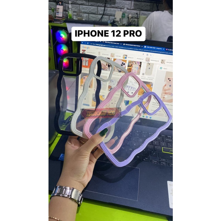 CASING CURLY EDGE ( IPHONE 12 PRO ) CASE KELUARAN TERBARU 2023 - ISTIQOMAH ACC