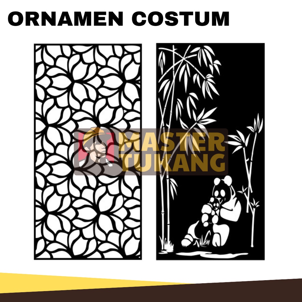 ORNAMEN PLAT BESI MULTIFUNGSI