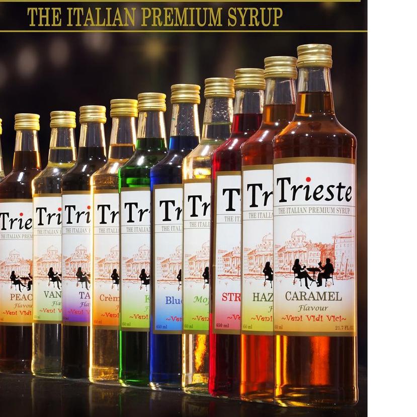 

♡ Trieste Sirup Syrup Premium Italy 650ml ►