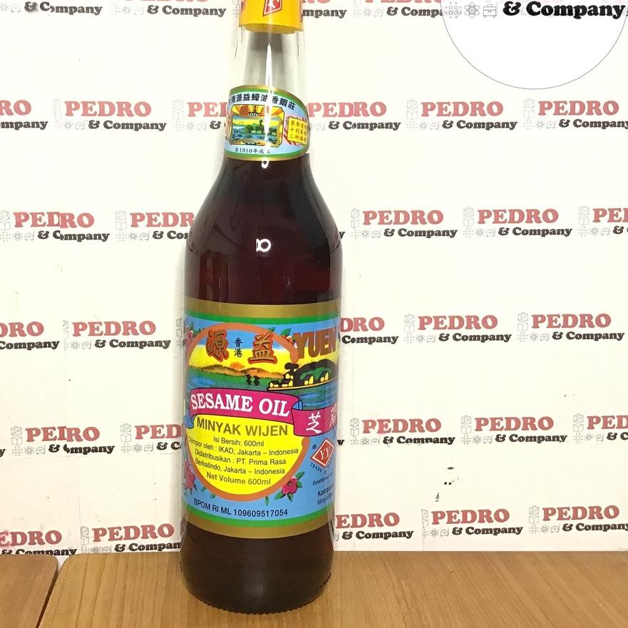 

☞ Yuen yick sesame oil minyak wijen 600 ml - TTS ♤