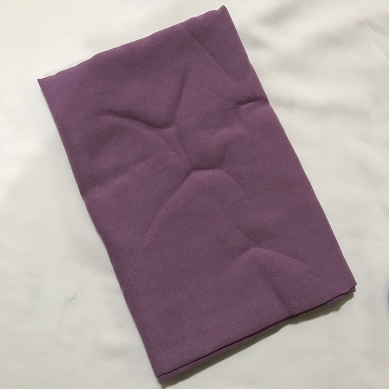 HIJAB SEGIEMPAT PARIS PREMIUM size 110x110/hijab kerudung segiempat paris premiun warna mauve