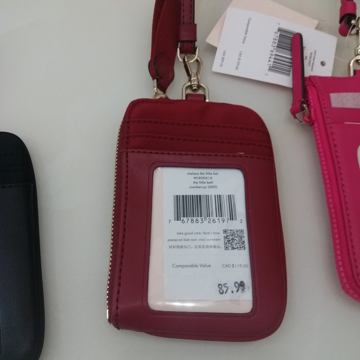 

Lanyard Kate Spade Lanyard Id Tag Nylon Original