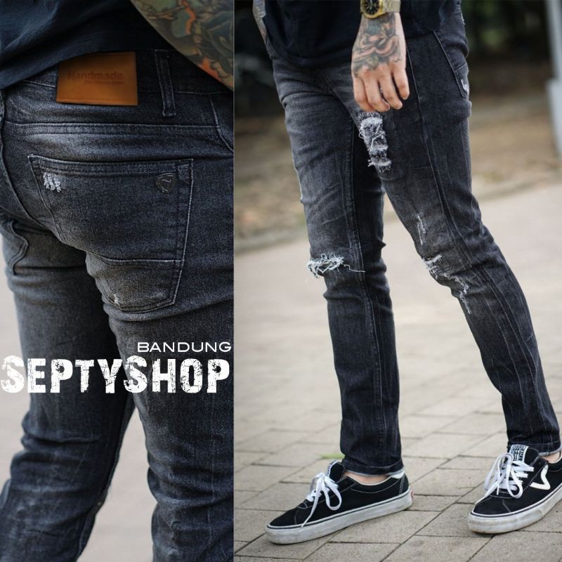 Celana Jeans Pria Black Viper APPARELTMR01
