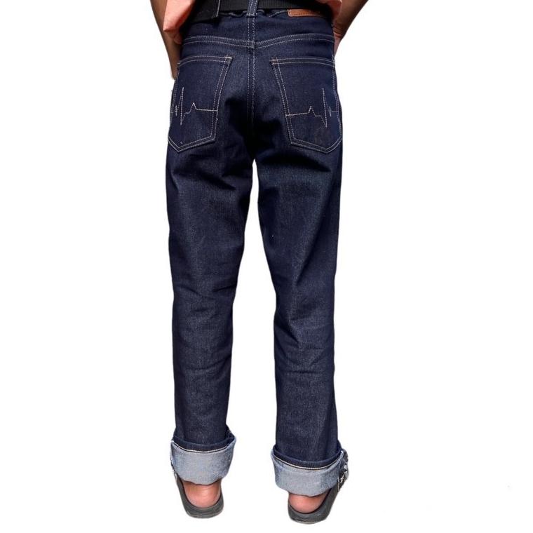 Paling Laris DENIM SELVEDGE FUCKMOUS 16 OZ BLACK INDO