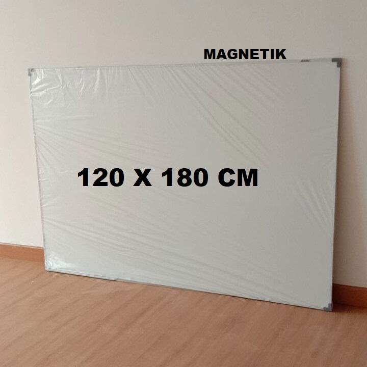 

Papan tulis / whiteboard magnet gantung 120 x 180