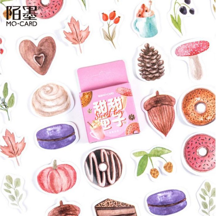 

Sticker Deco Sticker Journal Scrapbook Stiker Diary Sweet Box deco