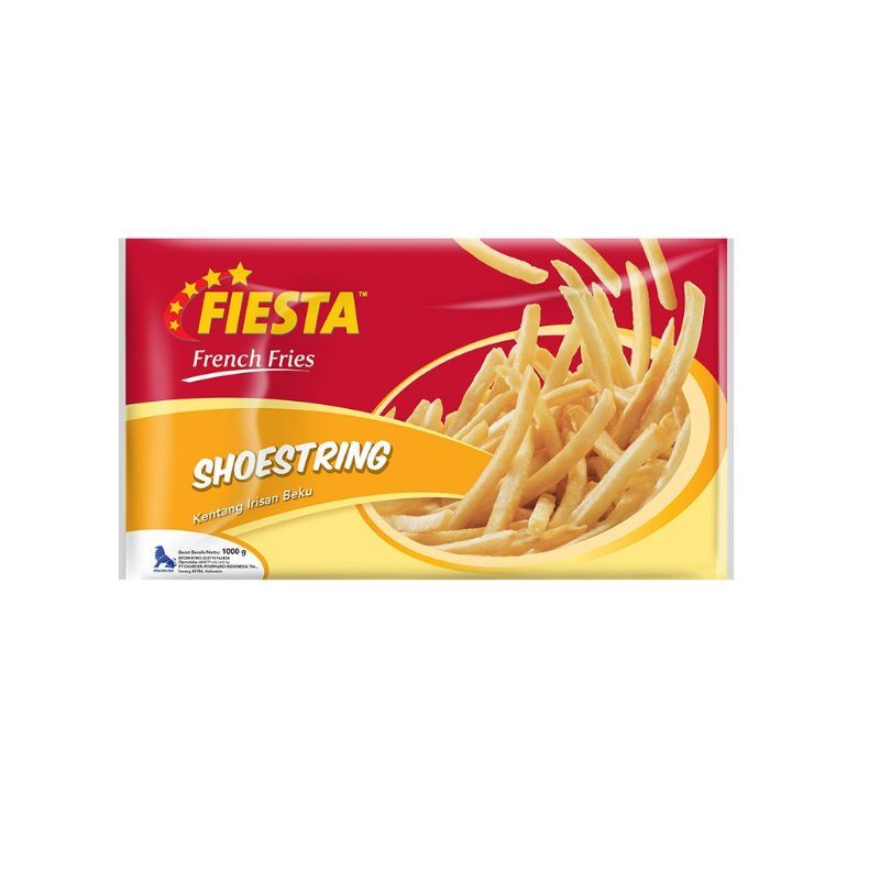 

Fiesta French Fries Shoestring/ Kentang goreng beku 500gr