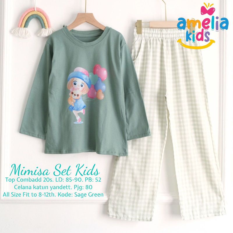 mimisa set kids original product amelia kids