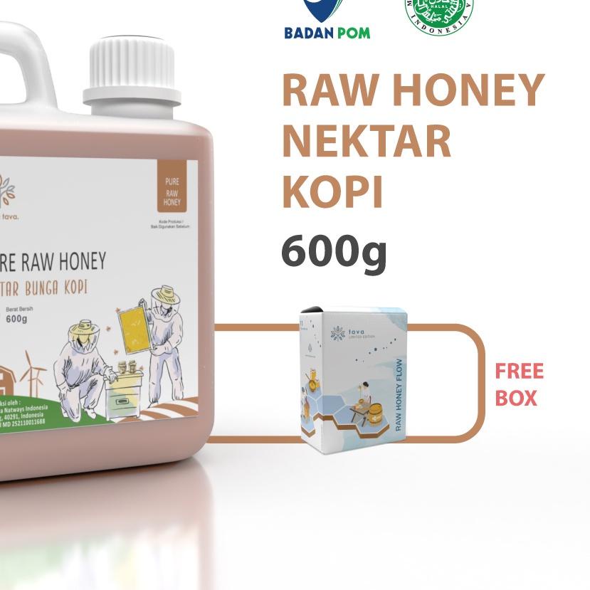 

➪ Asli Murni 600gr Tava Grade A Nektar Kopi 100% Alami Pure Natural Raw Honey ❋