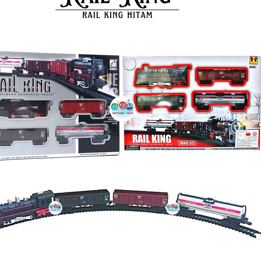 ✽  Mainan Kereta Api Hitam - Rail King  ✼