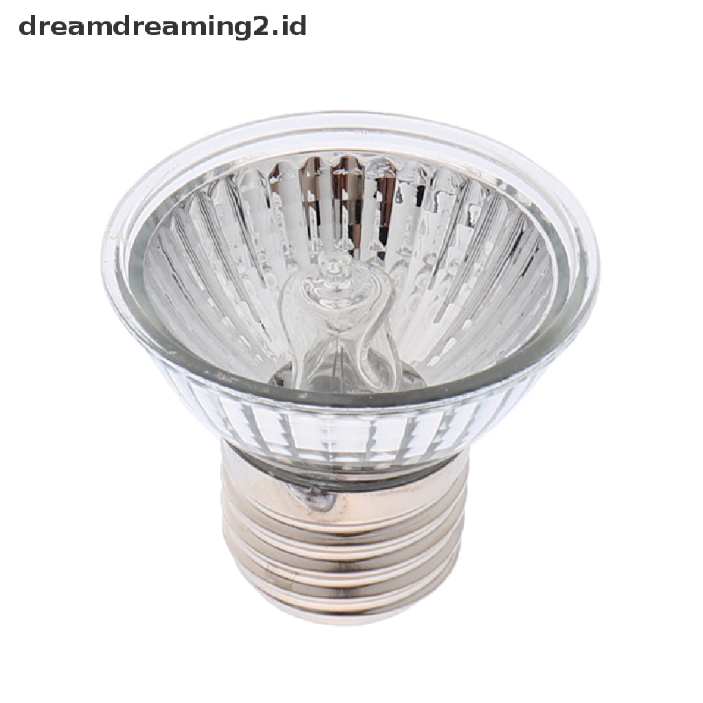 (dream) 25/50/75w UVA+UVB 3.0 Lampu Reptil Bohlam Turtle Basking UV Light Bulbs Heag Lamp Temperature Controller.