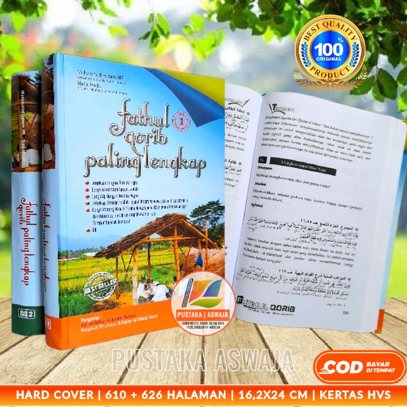 Terjemah Fathul Qorib Lirboyo Paling Lengkap 2 Jilid Berikut Penjelasannya Penjelasan Fathul Qorib L