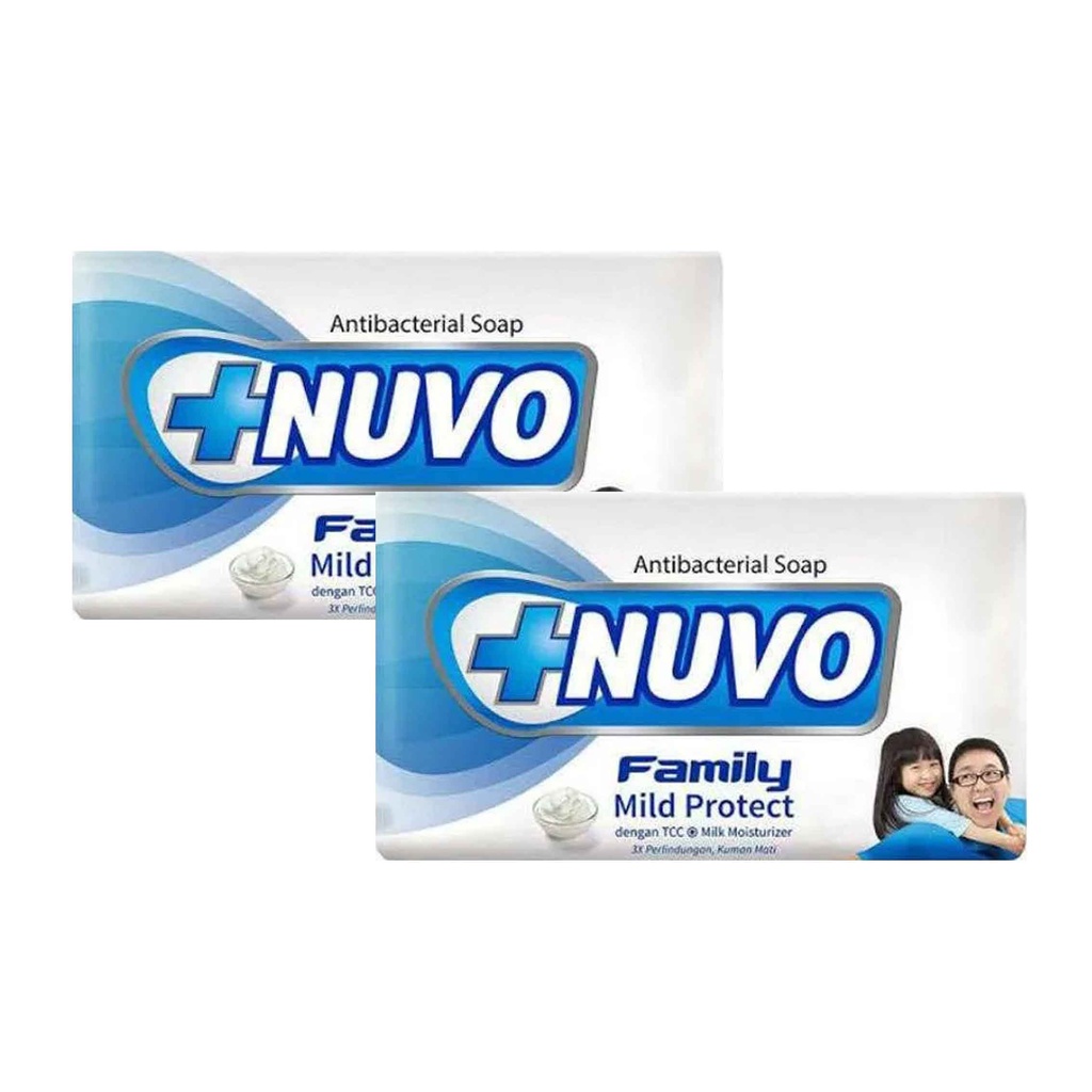 Nuvo Sabun Antibacterial / Sabun Batangan / 72g