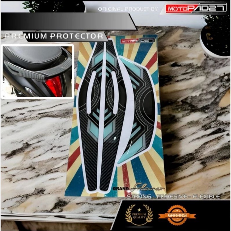 Motopad27 Stiker yamaha Grand filano Stiker timbul Cover Behel yamaha Grand filano 125 2023