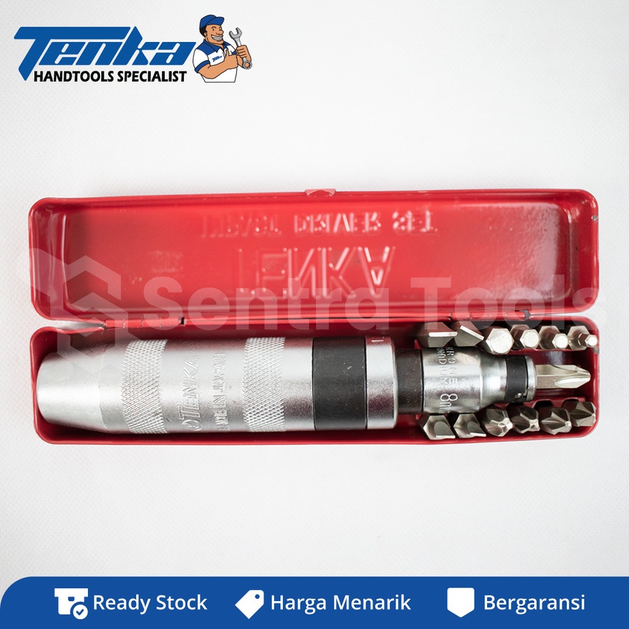 Obeng Ketok / Impact Driver 13 Set Tenka