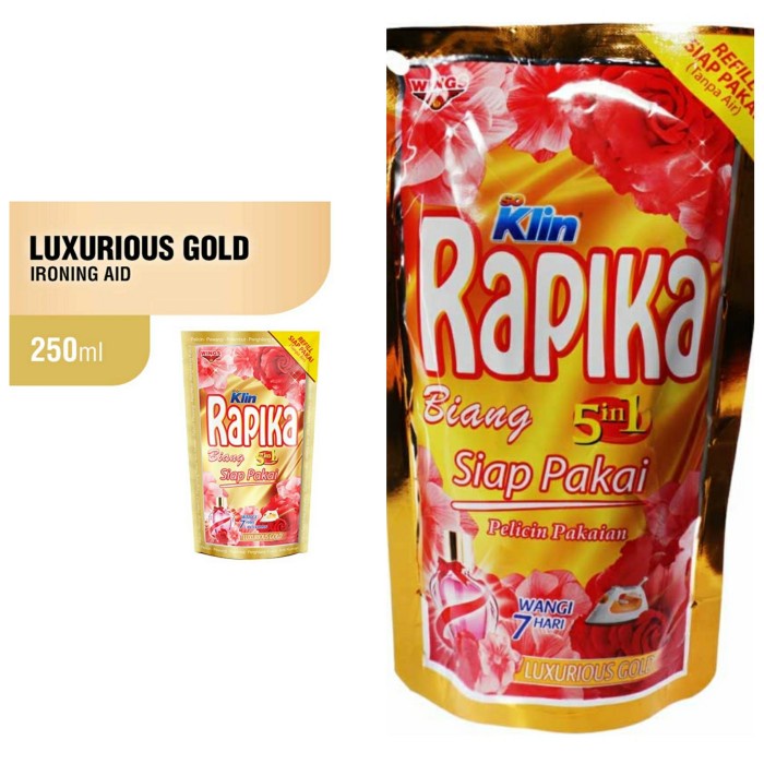 RAPIKA PELICIN PAKAIAN BIANG GOLD 250 ML