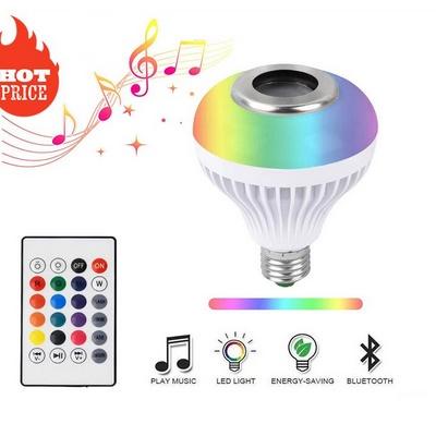 Dijamin Ori NG Bohlam Speaker Musik Bluetooth 2 in 1 - Lampu Speaker LED