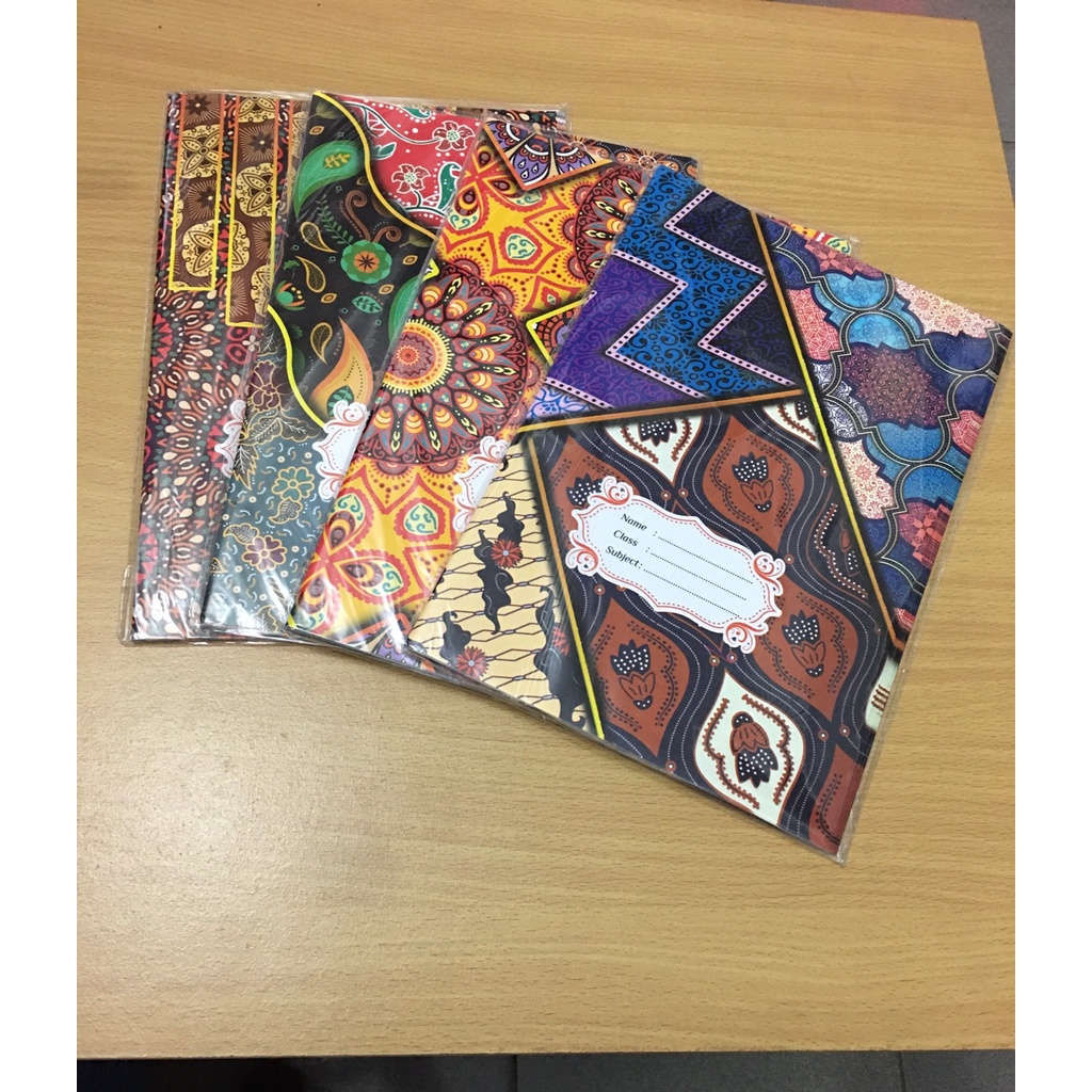 

sampul buku boxy batik 80gr 1 bungkus isi 20pcs