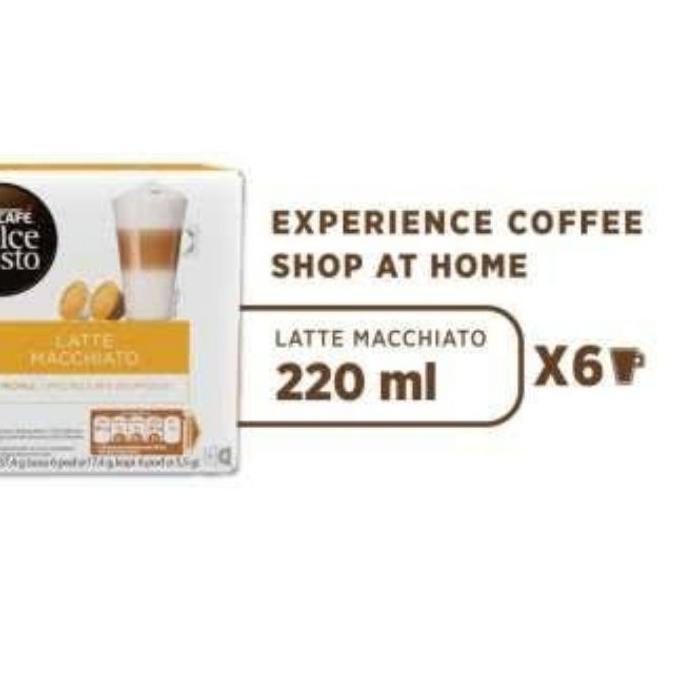 

☻ Nescafe Dolce Gusto Latte Macchiato Coffee Capsule ☼
