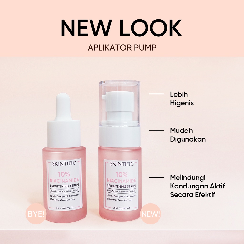 SKINTIFIC 10% Niacinamide Brightening serum