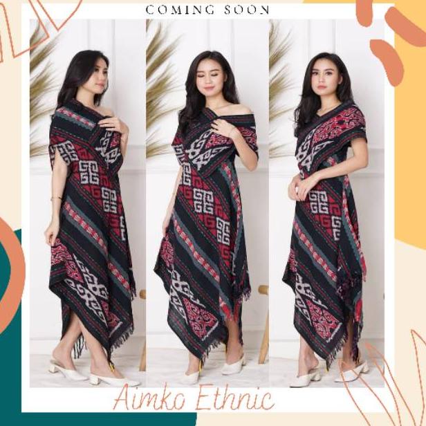 TERBARU Dress tenun dress etnik gamis tenun gamis etnik gamis tenun etnik dress big size tenun