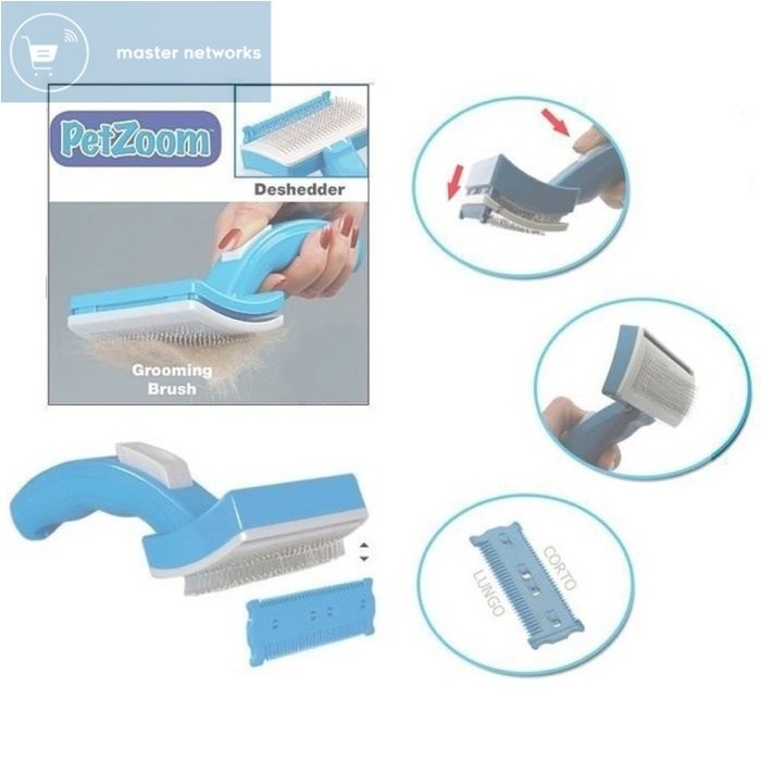 PetZoom Sisir Anjing Kucing Pet Grooming