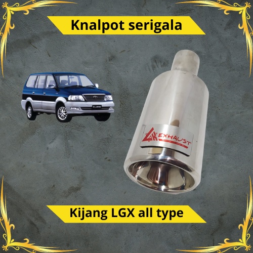 knalpot serigala kijang krista kijang LGX bensin solar