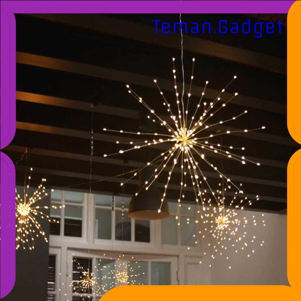 TG-LMP Toifucos Lampu Hias Gantung String Lights Fireworks IP65 with Remote - S1462