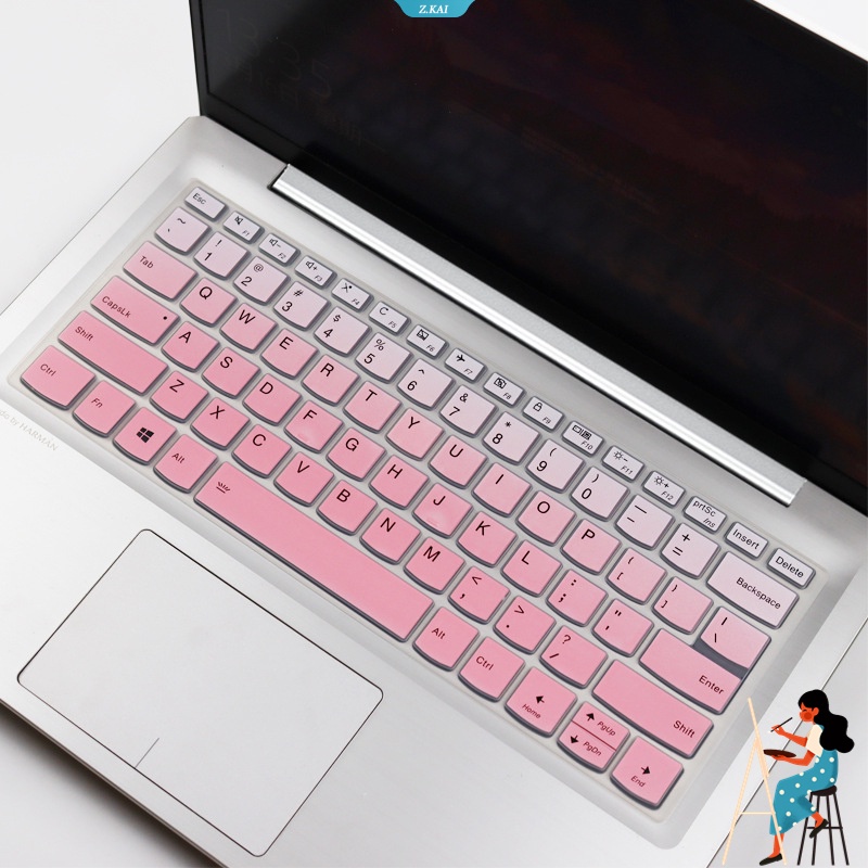 Keyboard Cover 14inclong Lenovo IdeaPad Slim3 Slim1 Slim7 14 Silikon Anti Air Protect Skin Penutup Debu Notebook [ZK]