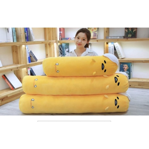 

Unik Bantal Guling Boneka Gudetama Bahan Plush - 68cm Limited