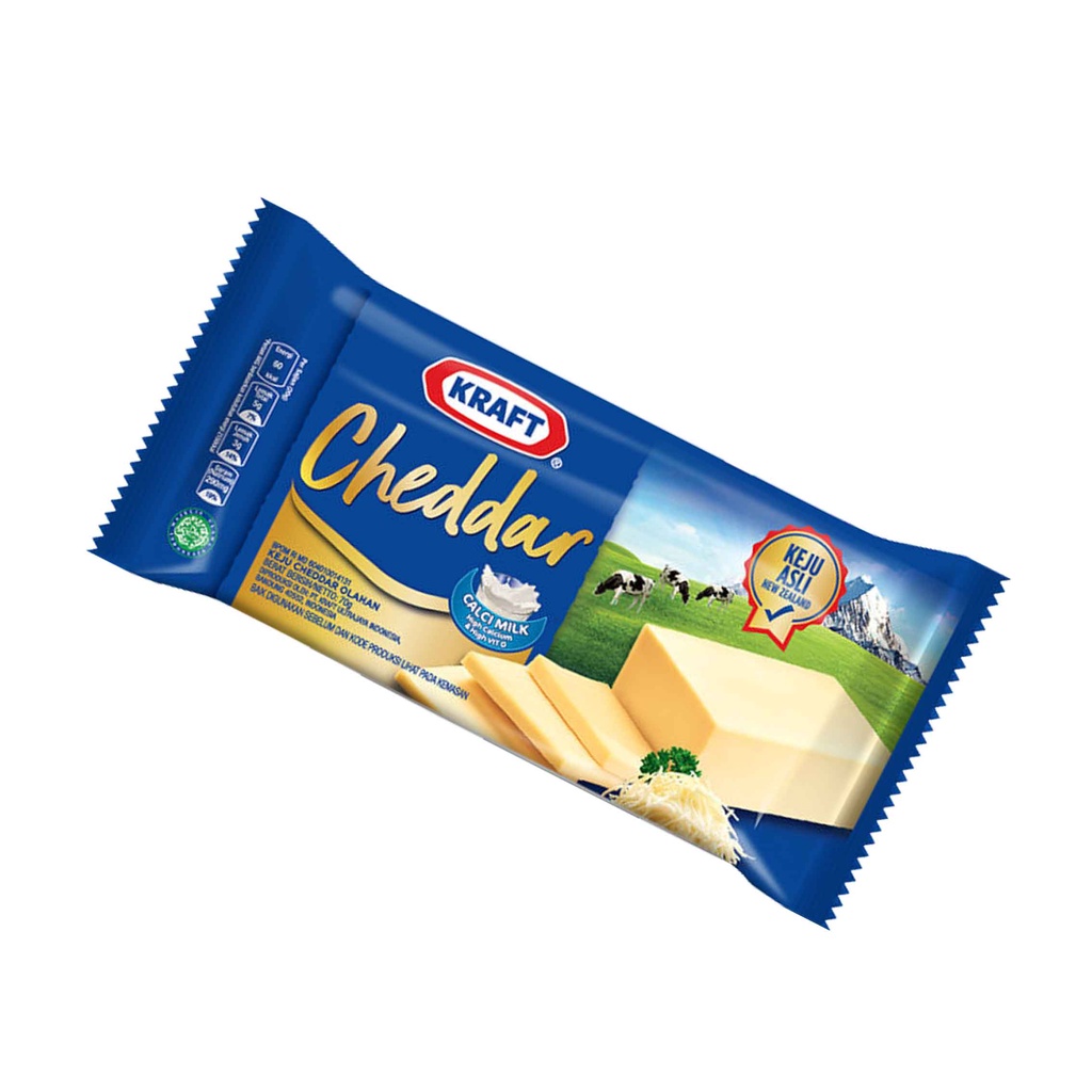 Kraft / Cheddar Cheese / Keju / 70g