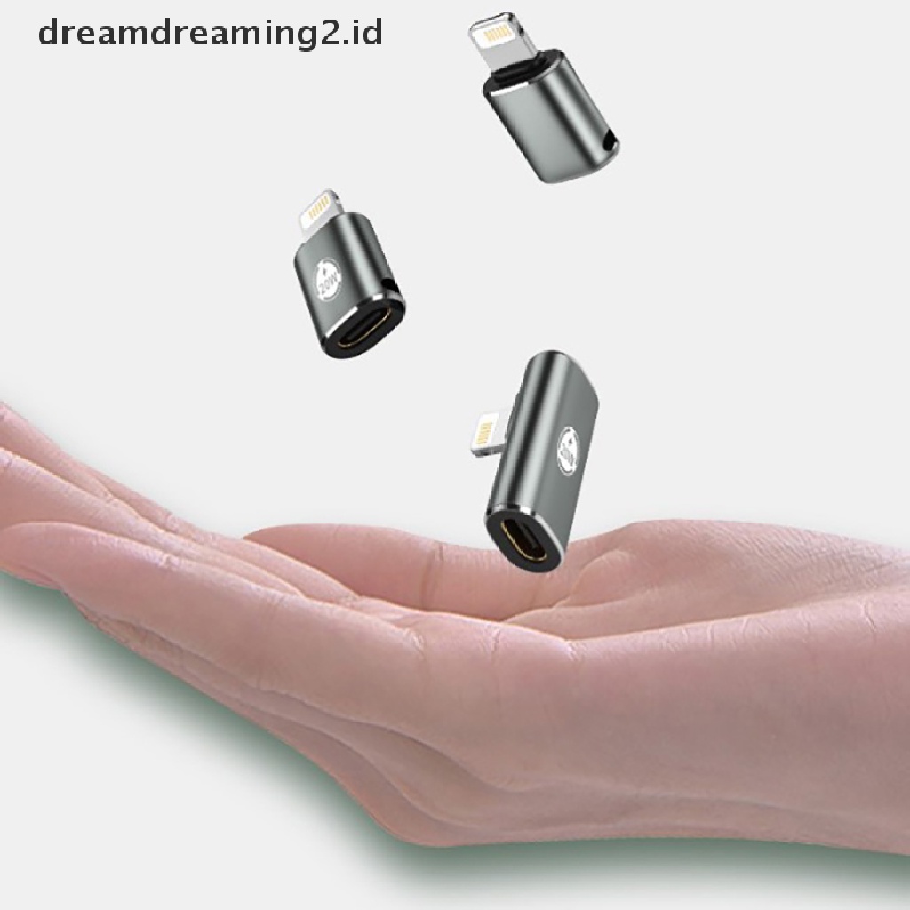 IPHONE (dream) Adaptor Multi Fungsi Tipe-C Female To Lightning Male 20W Pengisian Cepat Adaptor Ponsel Ios Adapter Fast Charging Transfer Data Extension Converter Untuk Iphone11Ipho