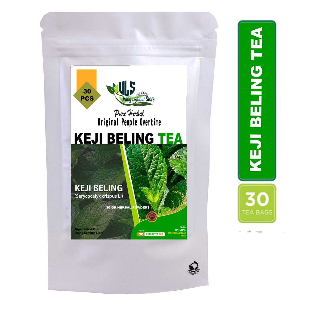 

Teh Celup Daun Keji Beling Isi 30 Kantong Teh Celup Instan Keji Beling