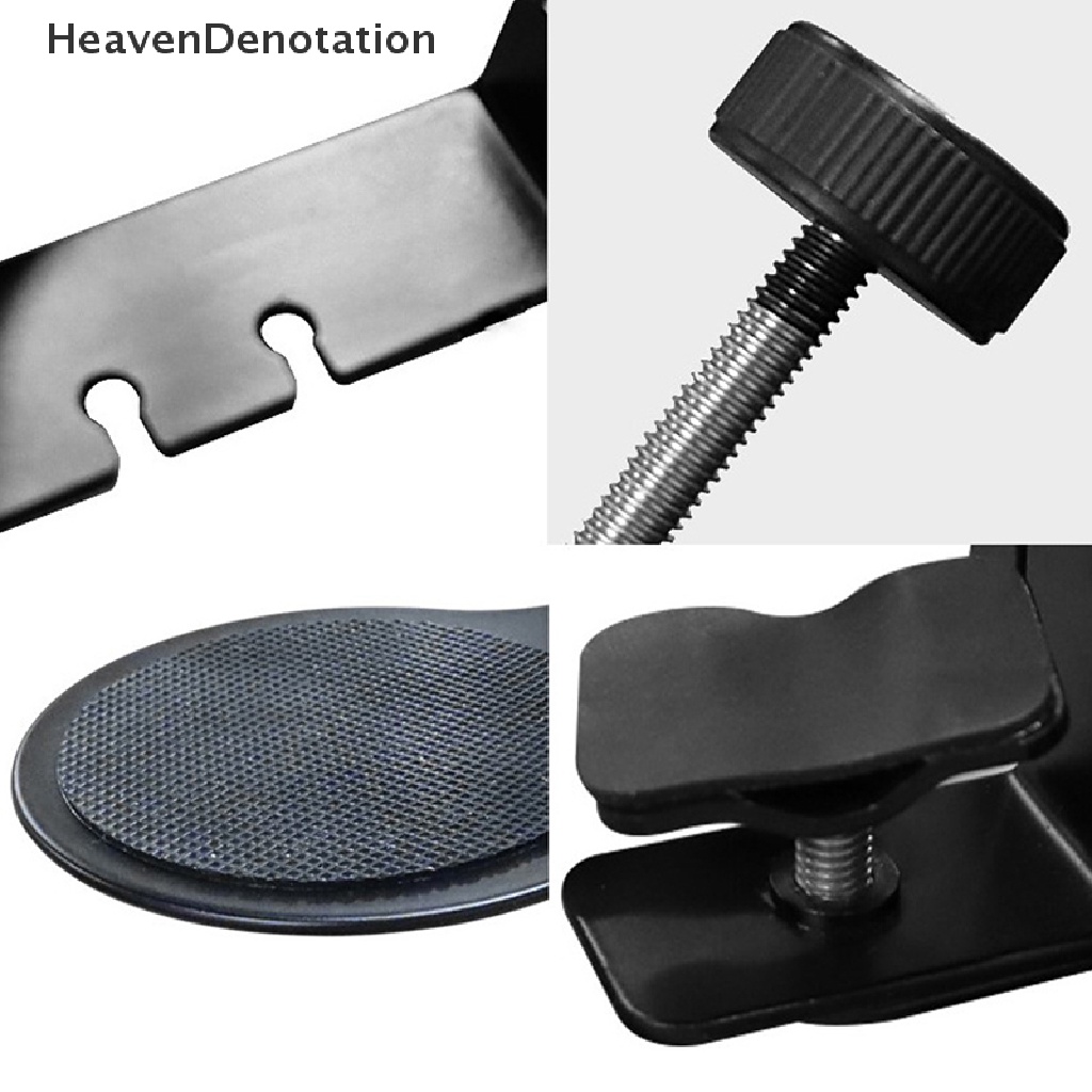 [HeavenDenotation] Headphone Dipasang Gantungan Cangkir Holder Headset Desktop Dinding Penjepit Berdiri Gantung Penyimpanan Headset Earphone Hook HDV