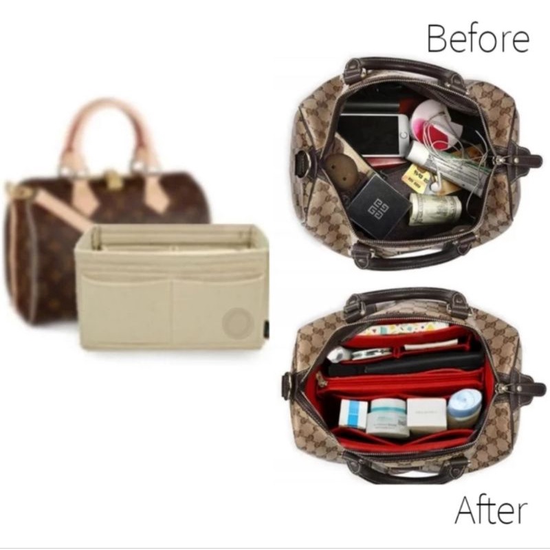 2in1 Multibrand Bag Organizer Dual in Bag Inner Bag Daleman Tas