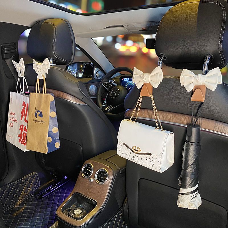 Car Seat Back Hook Car Penyimpanan Belakang Multifungsi Barang Interior Mobil Kait Kecil High-End Invisible