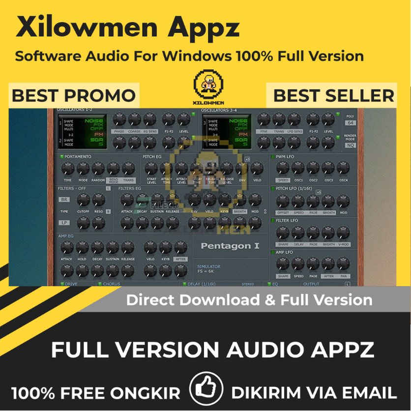 [Full Version] Cakewalk Pentagon I Pro Lifetime Audio Software WIN OS