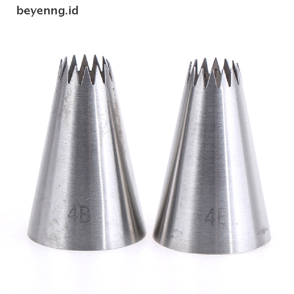 Sepatu Beyen 4B# Icing Piping Nozzle Nozel Pastry Tips Cookies Kue Decorag Tools ID