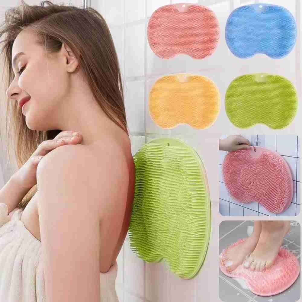 Sikat Cuci Kaki Nanas Rumah Bath Pad Shower Massage Alas Pijat Kaki