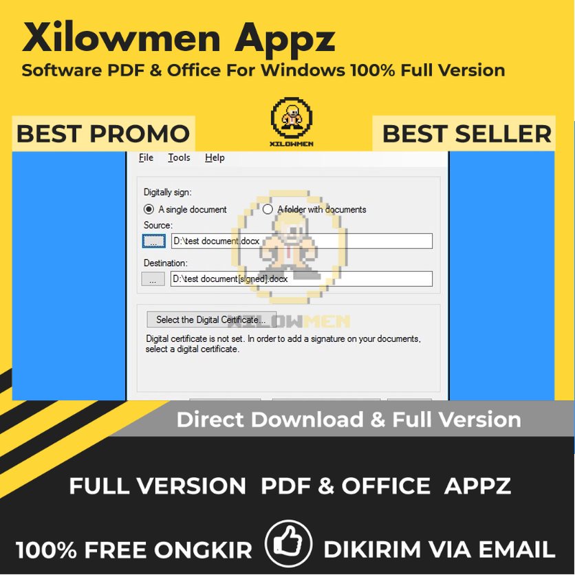 [Full Version]  SecureSoft DOCX Signer Pro PDF Office Lifetime Win OS