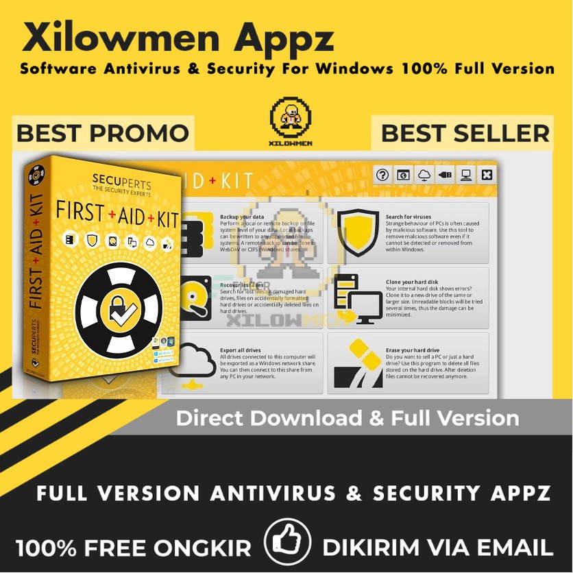 [Full Version] SecuPerts First Aid Kit 1.0.0 Pro Security Lifetime Win OS