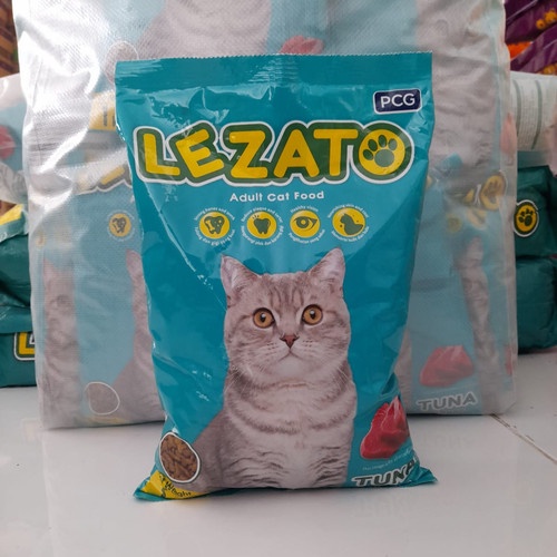 Lezato 1kg Makanan Kucing Kering Cat Food