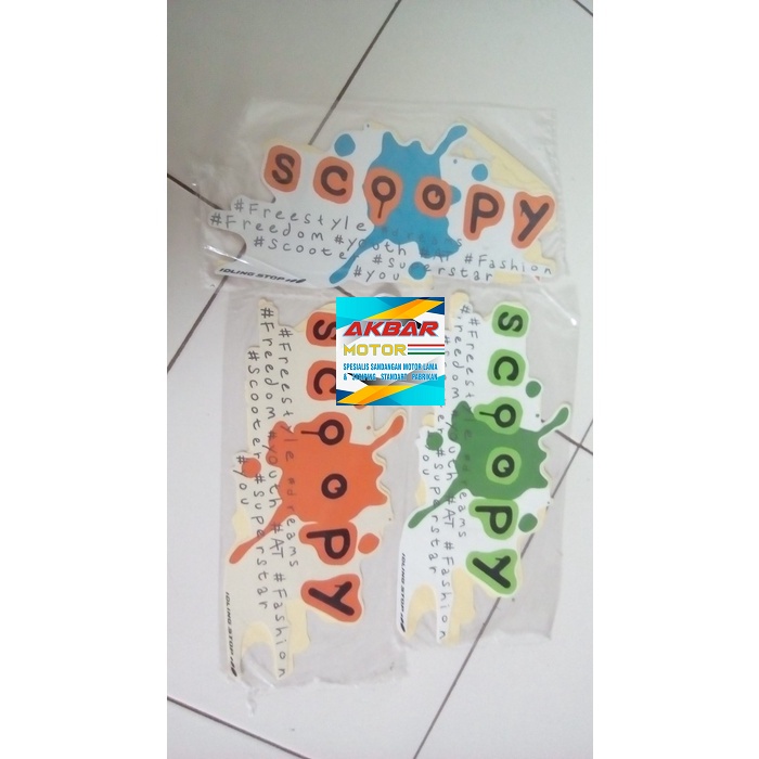 Striping Stiker Lis Motor Honda Scoopy 2017
