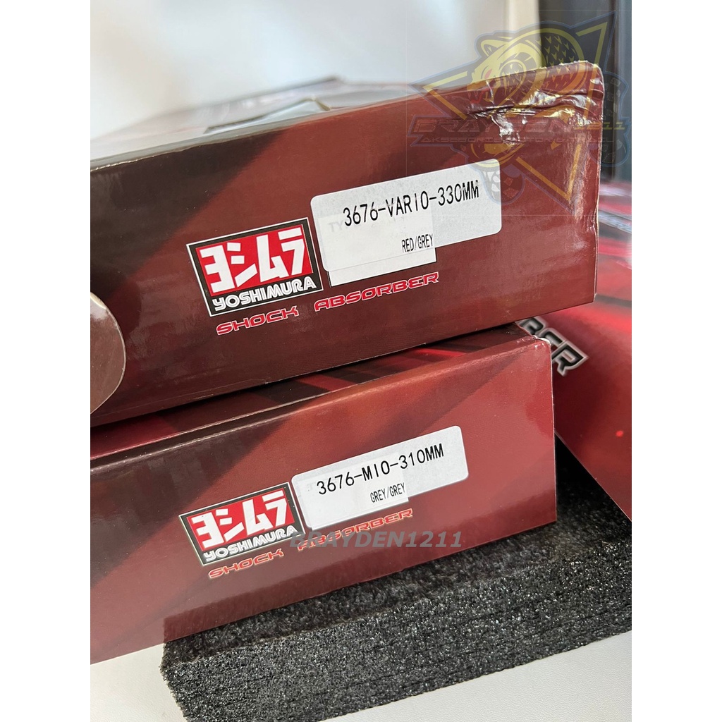 Shok tabung belakang matic  yoshimura 330 310 mm