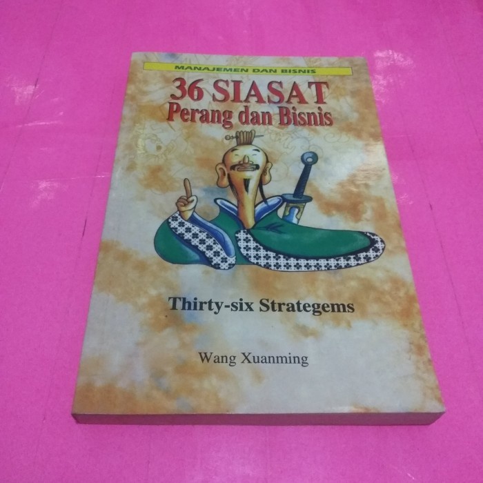 komik manajemen dan bisnis 36 Siasat perang dan bisnis by wang Xuanmin