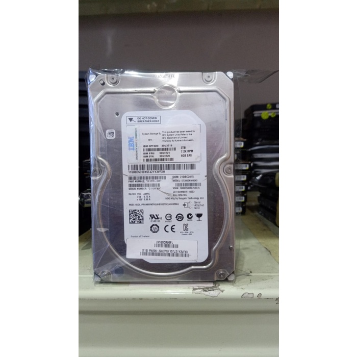 HDD SAS SERVER 3,5 IBM 3TB ORI BERGARANSI S_N_COMP