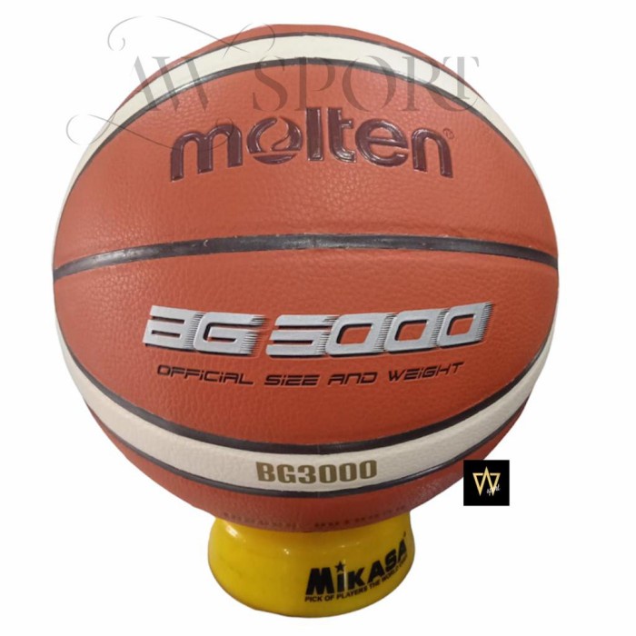 hanya disini] Bola Basket Molten BG3000 Size 7 / Basket Ball Molten BG 3000 Original